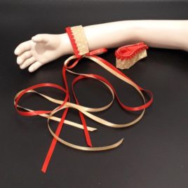 Bracelet à rubans légers pour danser comme une princesse