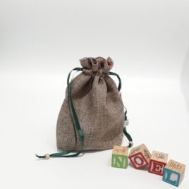 Sac cadeaux de Noël réutilisable