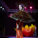 Robe Lotus salon du chocolat 2018